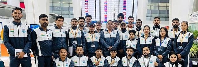 Team India kickboxing squad departing for an international championship